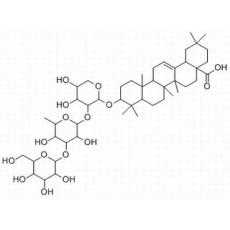 齊墩果酸-3-O-β-D葡萄糖( 1→3)-α-L-鼠李糖(1→2)-α-L-阿拉伯糖苷