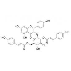 山奈酚-3-O-(2',6'-二-O-反式-對-香豆?；?-beta-D-吡喃葡萄糖苷